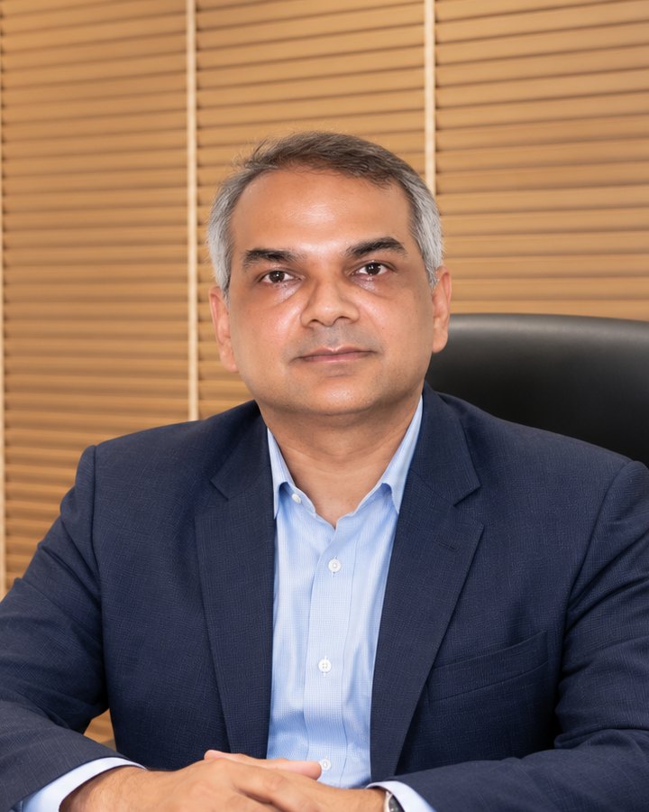 Dr. Nayesh V. Patani, Obstetrician and Gynaecologist, at his clinic in Goregaon West